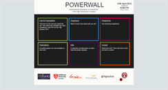 Desktop Screenshot of powerwall.mdx.ac.uk