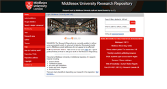 Desktop Screenshot of eprints.mdx.ac.uk
