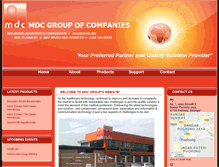 Tablet Screenshot of mdx.com.my